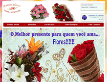 Tablet Screenshot of maisonflowers.com.br